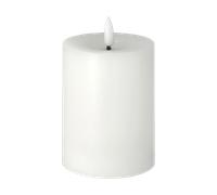 Scandi Essentials Bougie bloc LED Bright Melt 12.5 cm Blanc
