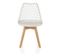 SCANDI HOL - Chaise à coque Blanc