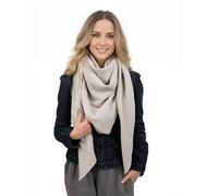 Scandi Linen Sciarpa in tessuto di mussola, panni di mussola, sciarpa di mussola per donna Sabbia Chiara 135x135 cm