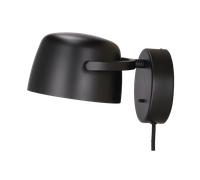 Scandi Living Applique murale Halo Ø16 cm Black