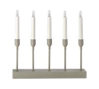 Scandi Living Chandelier de l'Avent portable 30 cm Kindle Beige