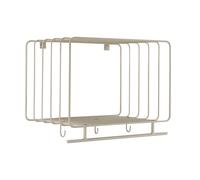Scandi Living Étagère à chapeaux Nod 45 cm Beige
