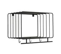 Scandi Living Étagère à chapeaux Nod 45 cm Black