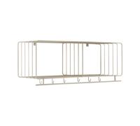 Scandi Living Étagère à chapeaux Nod 90 cm Beige