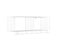 Scandi Living Étagère à chapeaux Nod 90 cm White