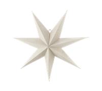 Scandi Living Étoile de l'avent blanche Bare 80 cm