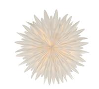 Scandi Living Étoile de l'avent blanche Luna 80 cm