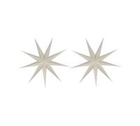 Scandi Living Étoile de l'Avent Veil Ø90 cm lot de 2