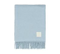 Scandi Living Plaid en coton Loom 125x170 cm Sky blue