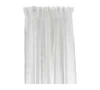 Scandi Living Rideau avec bande Serenity 129x250 cm Blanc