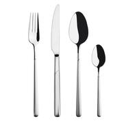 Scandi Living Set de couverts Frost 24 pièces Acier inoxydable