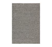 Scandi Living Tapis en laine Braided gris nature 200x300 cm