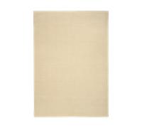 Scandi Living Tapis en laine Terrain blanc nature 170x240 cm