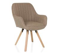 SCANDI SOFT - Chaise rembourrée Beige