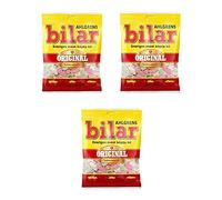 ScandiKitchen Ahlgrens Bilar Lot de 3 boîtes de bonbons suédois à mâcher en forme de voiture 125 g
