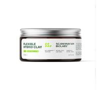 Scandinavian Biolabs Argile hybride flexible | Tenue moyenne, finition naturelle, ajoute de la texture et du volume, soluble dans l'eau, formule à base de plantes, 90 ml