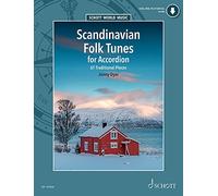 Scandinavian Folk Tunes for Accordion - 61 Traditional Pieces Book With Online Material