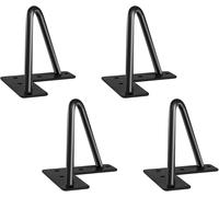 Scandinavian Furniture Feet 4pcs Diy Pin Legs For Table Chair Leg With 20 Screws + 4 Foot Protectors.[C38]