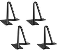 Scandinavian Furniture Feet 4pcs Diy Pin Legs For Table Chair Leg With 20 Screws + 4 Foot Protectors.[C39]