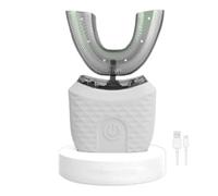 Scandinavian Smiles Toothbrush,Electric Toothbrush for Adults, Ultrasonic Toothbrush,360° Mouth Cleansing,Wireless Charging,Waterproof Ipx7 (white)
