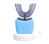 Scandinavian Smiles Toothbrush,Electric Toothbrush for Adults, Ultrasonic Toothbrush,360° Mouth Cleansing,Wireless Charging,Waterproof Ipx7 (blue)