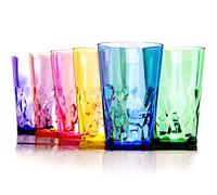 SCANDINOVIA - Gobelets Incassables Premium 570 ml, Lot de 6 en Acrylique de Qualité Supérieure, Plastique, Idéal Cadeau, Lavables au Lave-vaisselle, Empilables, Réutilisables pour Eau
