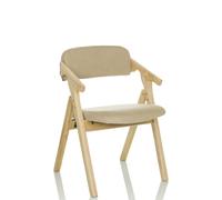 SCANDIO - Chaise pliante Beige