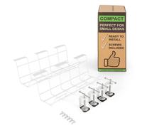 Scanfield Darwin chemin de câbles pour multiprise avec pince de fixation