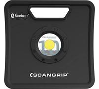 Scangrip 03.5444 Lampe de travail NOVA 10K avec technologie LED COB 84 W et câble de 5 mètres, construite selon la classe de protection IP67, 240 W, 240 V, gris foncé, noir, 30,2 x 10,2 x 29,8 cm