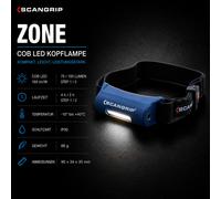SCANGRIP Lampe Frontale Rechargeable Tête 75-150 Lumen LED COB Atelier Outdoor