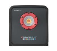 Scangrip, MULTIMATCH 8 CONNECT - Lampe de Travail LED CRI+ 8000lm avec CCTSCAN, Bluetooth, Système CONNECT pour Batteries 18V/20V