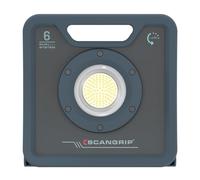Scangrip Nova 6 C+R, Lampe de Travail à LED, Robuste et Rechargeable, résistante et Portable, 6000 lumens