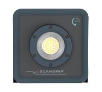 Scangrip Nova R, Lampe LED Rechargeable USB-C, compacte et Facile à Transporter, Design Ergonomique, résistante à l'eau et à la poussière, 2000 lumens