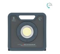 Scangrip Nova 6 C+R, Lampe de Travail à LED, Robuste et Rechargeable, résistante et Portable, 6000 lumens