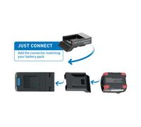 SCANGRIP SCANGRIP Projecteur à ailettes sans fil DUO CONNECT 1250-2500 lumens sans batterie Quantité:1