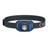 Scangrip Lampe frontale 03.5627 LED rechargeable 220 lm, Zoom, 3 niveaux, Li-ion, IP54