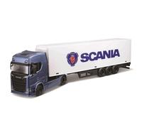 Scania 770S 1:43 Bburago 18-31468 Camion avec pression Bleu