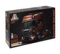 Scania R730 V8 Noir Ambre Camion Modèle En Plastique 1:24 ITALERI