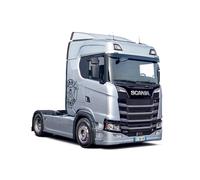 Scania S770 4x2 Normal Roof Gris Cab Camion 1:24 Plastique Model Kit Italeri
