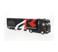 Voiture miniature de collection - IXO - Scania S-Series GR Racing Transporter 2024 - 1/43 - Noir - Monté métal