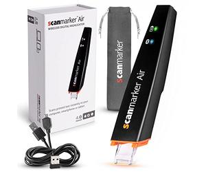 Scanmarker Air | Stylo Scanner sans Fil, Stylo Traducteur de Langue et Stylo de Lecture pour Dyslexique, Étudiants et Professionnels | Compatible avec Mac, Windows, iOS, Android | Noir