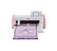 Brother Scan N Cut SDXCE (Édition Limitée) Machine de découpe, ScanNCut Wireless avec Scanner intégré, 3mm, Loisirs Créatifs, Scrapbooking, Patchwork, Couture, Pink