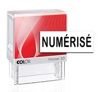 Scannée Colop P20 Bureau fixe auto Encrage personnalisé Rubber Stamp Mini Stamper Personlized Noir 14 X 38 mm