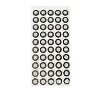 Scanner 3D Points de repère du scanner de film réfléchissant de référence 3D Marqueurs de numérisation Marquage de la réflexion Scanners utiles Résistant à l'usure Jauge de marquage intérieur Marqueur