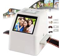 Scanner à diapositives de film haute résolution 22MP pour convertir 135/126/110/film, diapositives, négatifs en JPEG, convertisseur de film numérique USB/SD