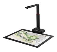 Scanner A2 pour livres et documents, scanner d'appareil photo haute résolution 23 MP, aplatissement automatique et retrait des empreintes digitales, scanner grand format A2/A3