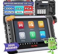 Scanner Autel MaxiCheck MX808S, 2024 Android 11 US Ver. de MaxiCOM MK808S/MK808Z, modèle plus récent de MK808/MX808, entièrement bidirectionnel comme MK808K-BT MK808Z-BT, service 28+, analyse de tout