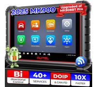 Scanner Autel MaxiCOM MK900 MX900, outil de Diagnostic bidirectionnel comme MK900BT Pro CAN-FD et DOIP, Scanner de Diagnostic automobile FCA Outil de diagnostic