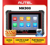 Scanner Autel MaxiCOM MK900 MX900, outil de Diagnostic bidirectionnel comme MK900BT Pro CAN-FD et DOIP, Scanner de Diagnostic automobile FCA Diagnostic Tool