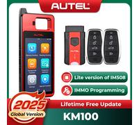 Scanner Autel MaxiIM KM100 KM100E KM100X outil de programmation de clé programmeur IMMO outil de numérisation automatique VIN APB112 mise à jour à vie intégrée Free update